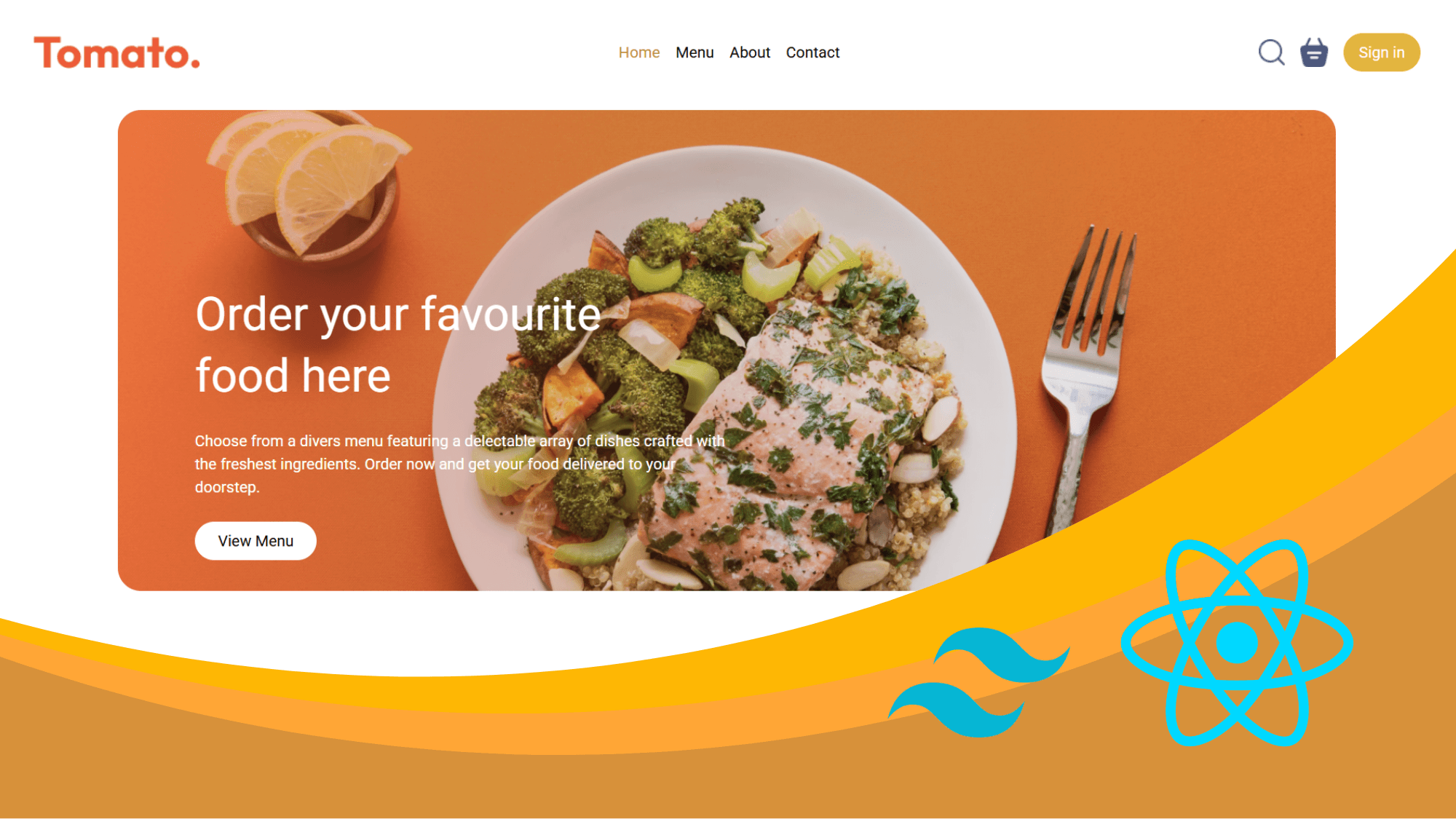 Food Delivery App project thumbnail