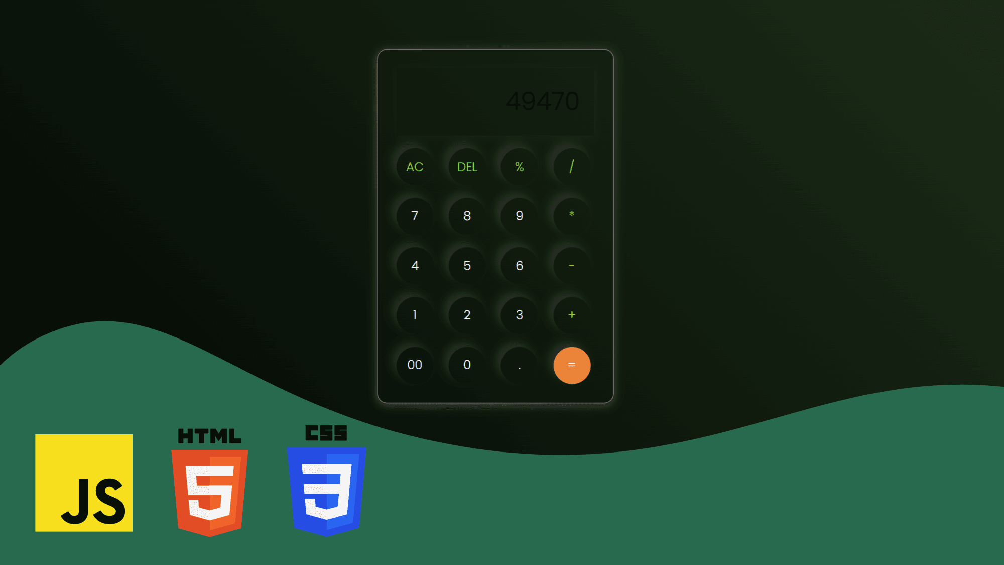 Calculator Web App project thumbnail