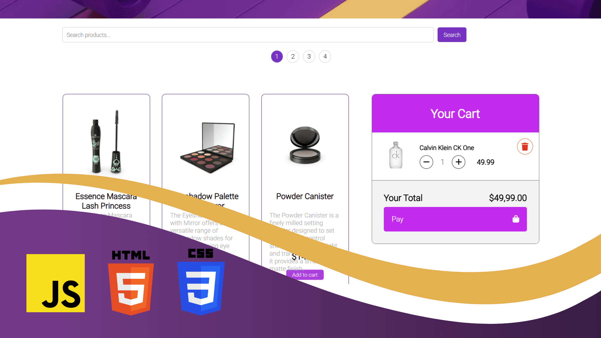 E-commerce Website project thumbnail