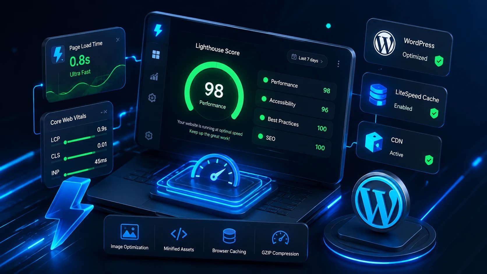 WordPress Speed Optimization & Core Web Vitals